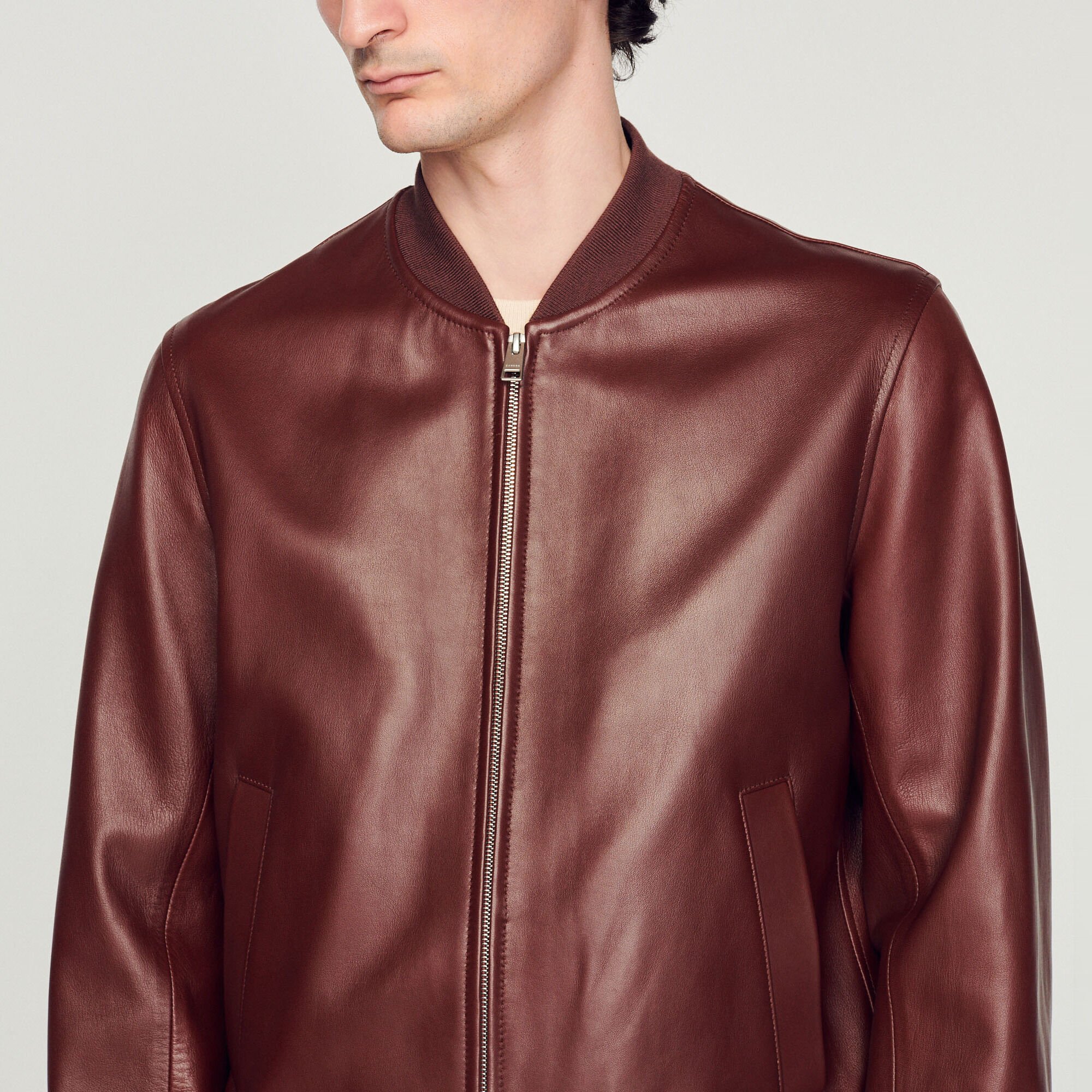 Blouson en cuir