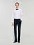 Pantalon détails satinés