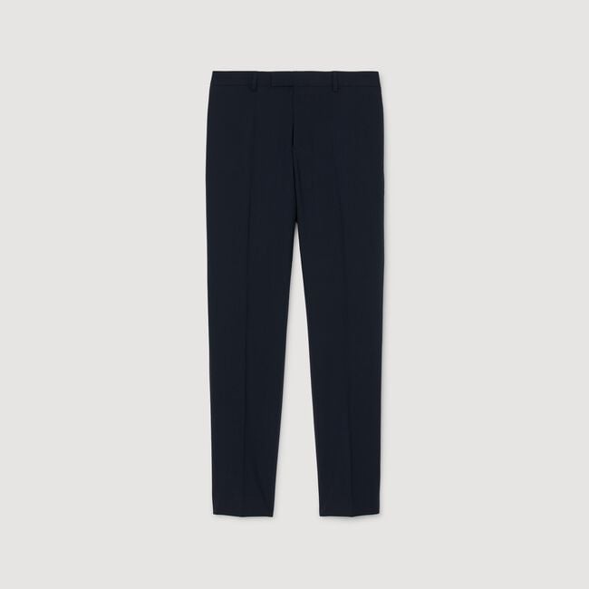 Pantalon de costume en laine