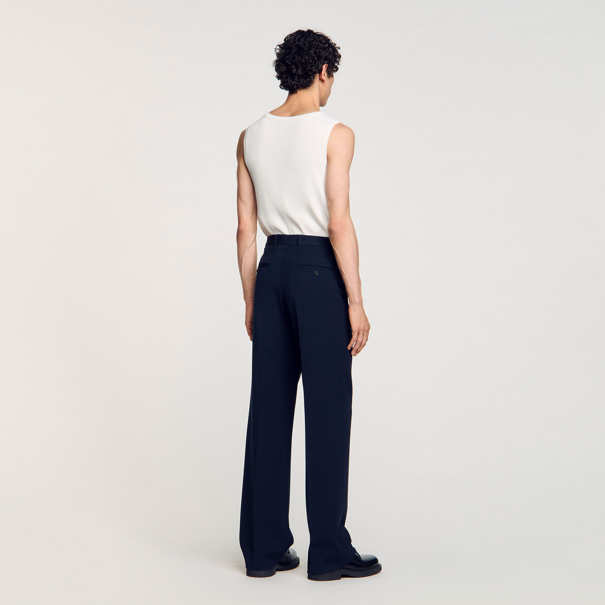 Pantalon de costume en laine