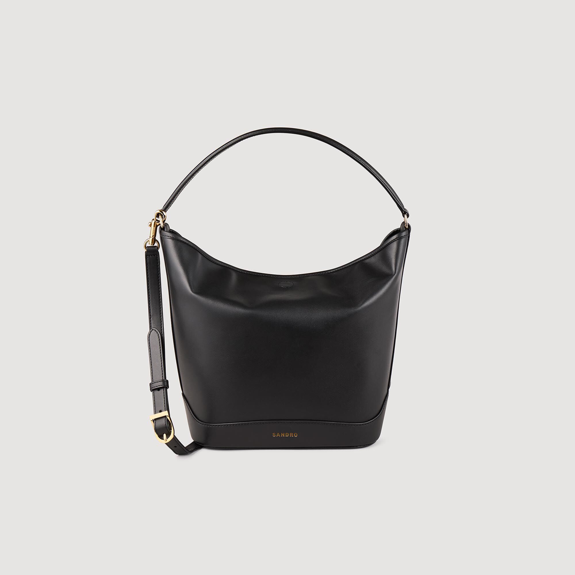 Sac seau en cuir