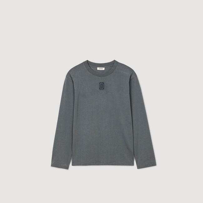 T-shirt à broderie