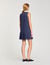 Robe courte à rayures