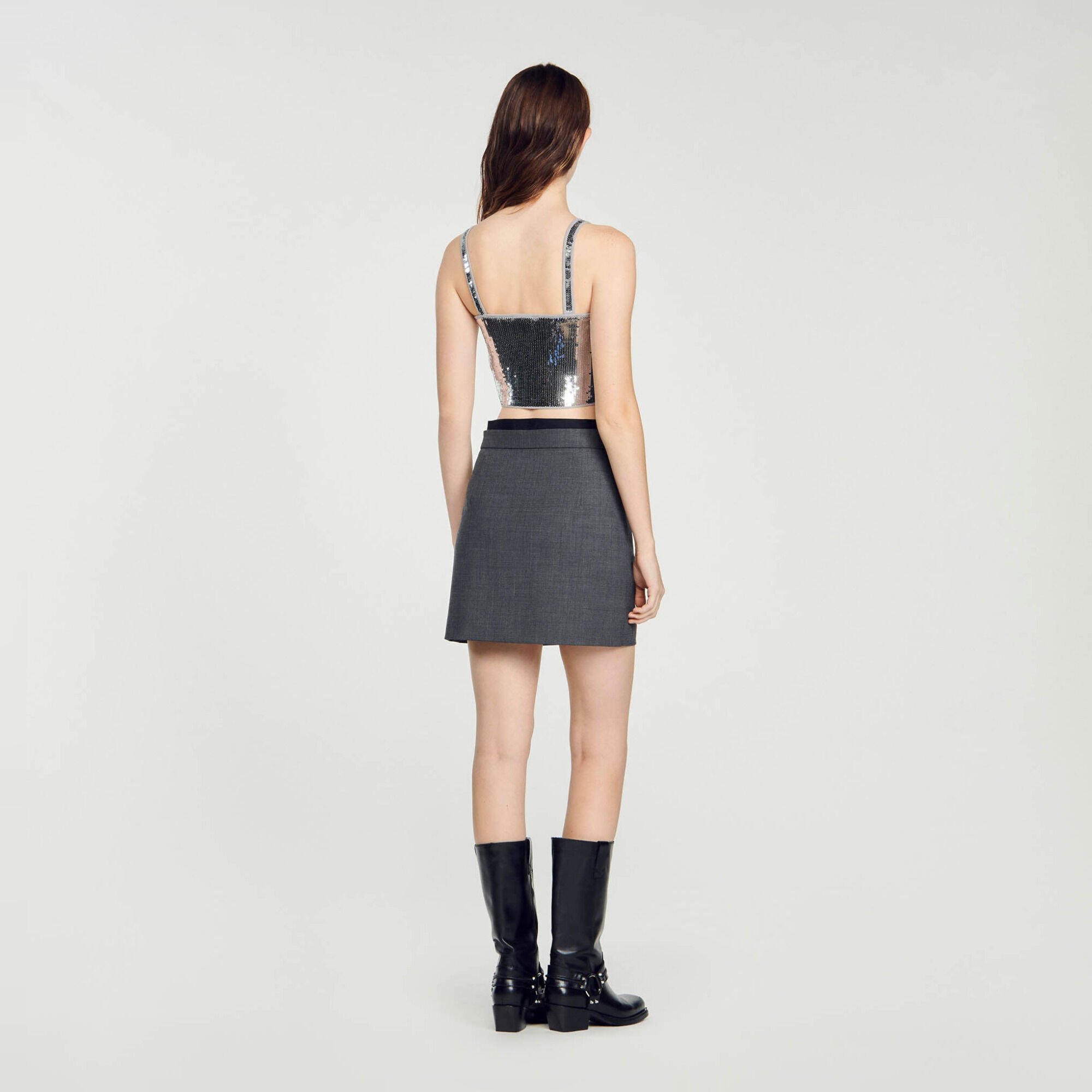 Brassière à sequins