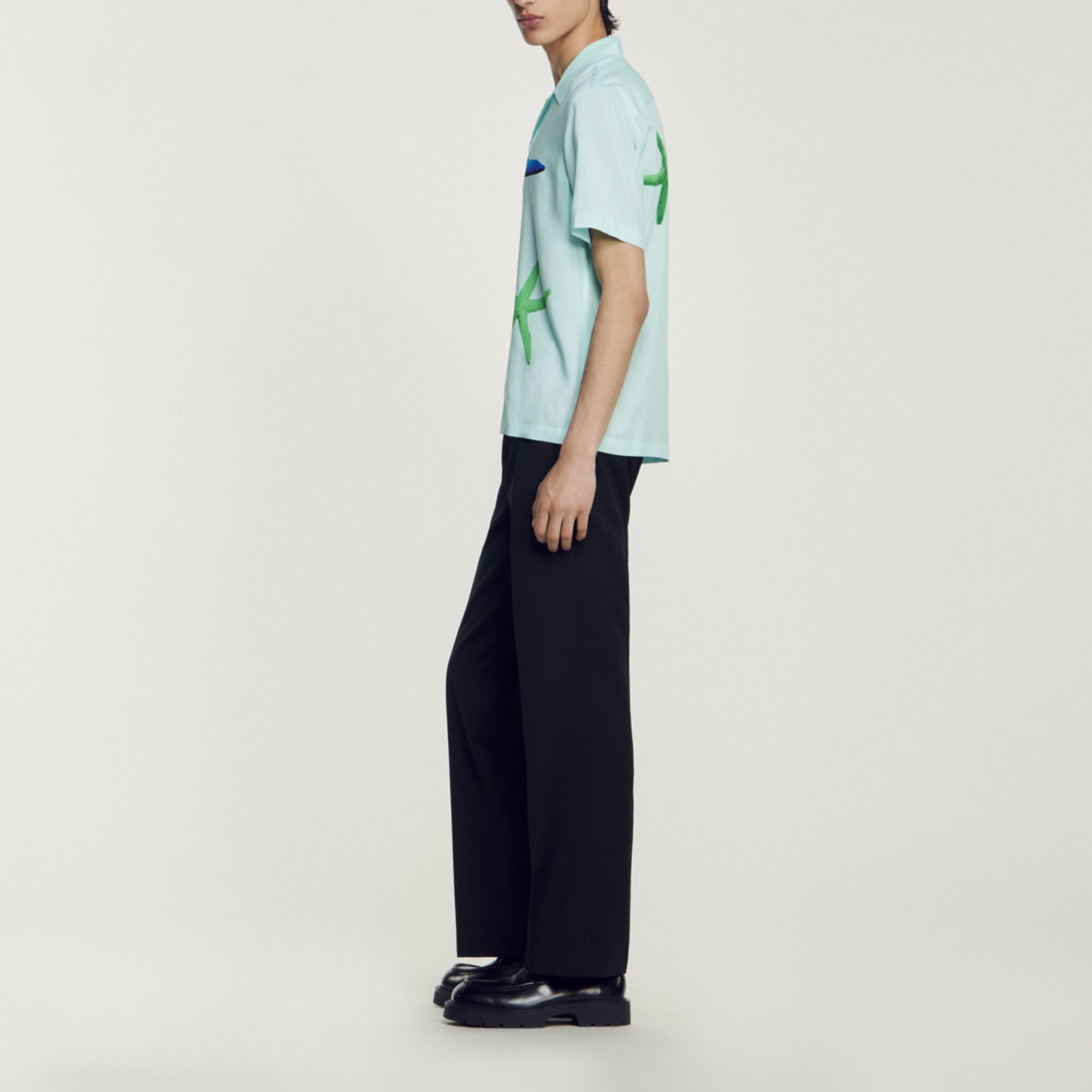 Chemise imprimé étoiles de mer