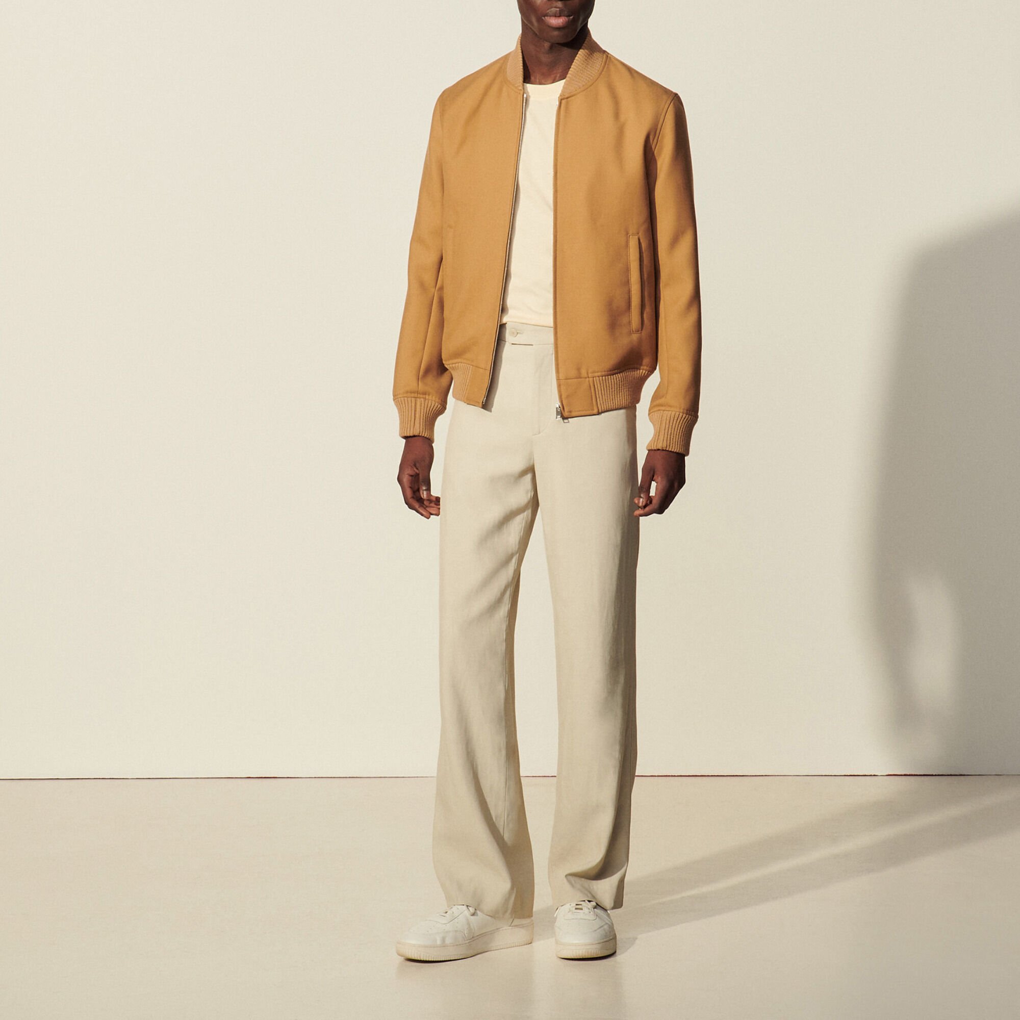Blouson zippé esprit bombers