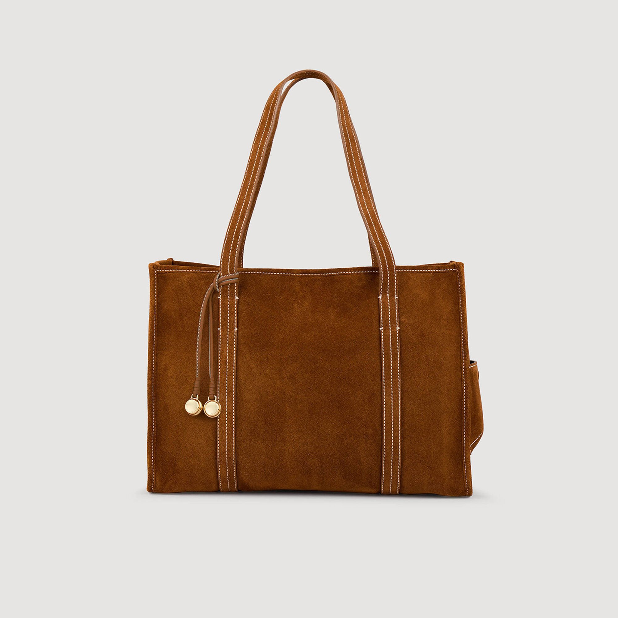 Sac cabas en suède