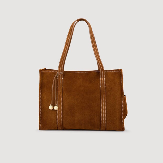 Sac cabas en suède