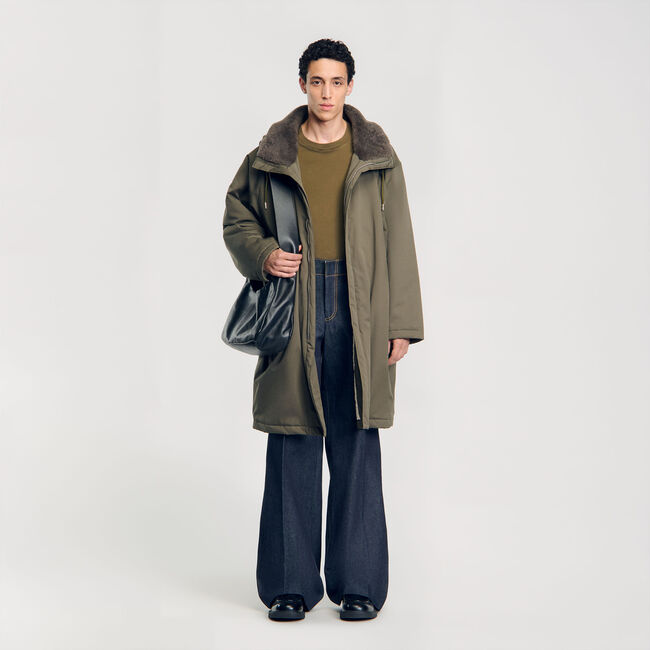 Parka à capuche 