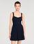 Robe courte en maille