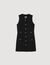 Robe courte en tweed