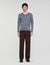 Pull en laine col V