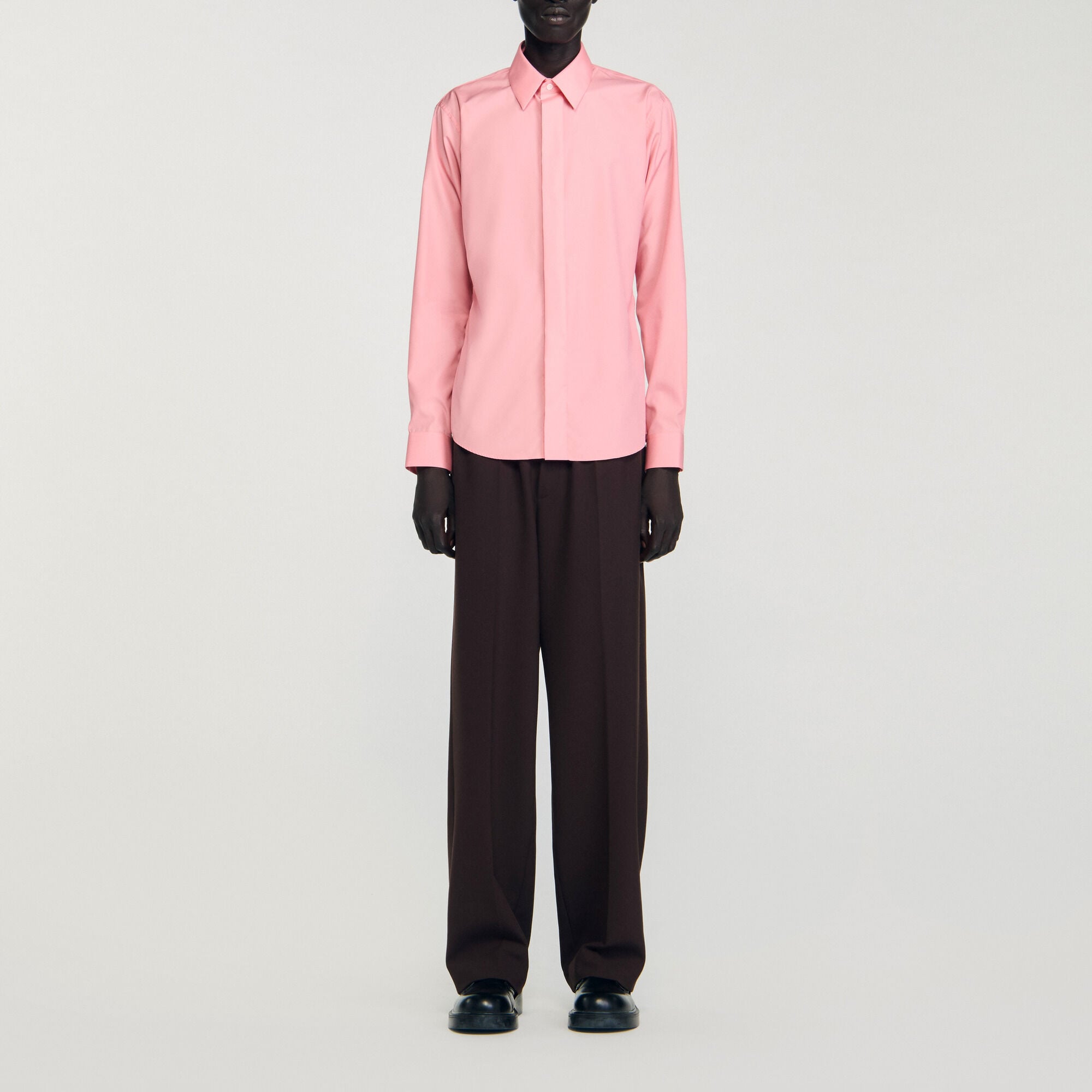 Chemise en coton - Homme | Sandro Paris
