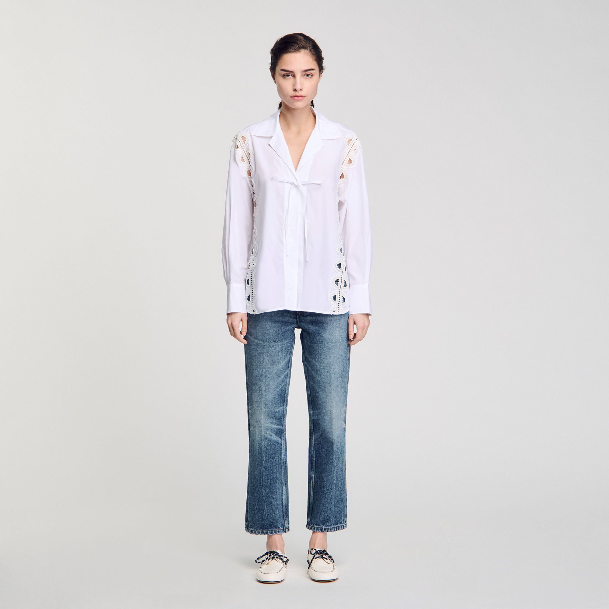 Chemise en popeline