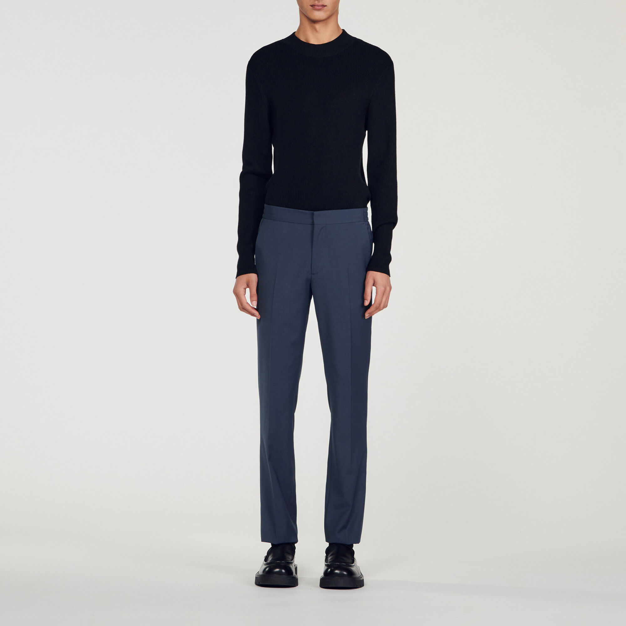 Pantalon en laine vierge