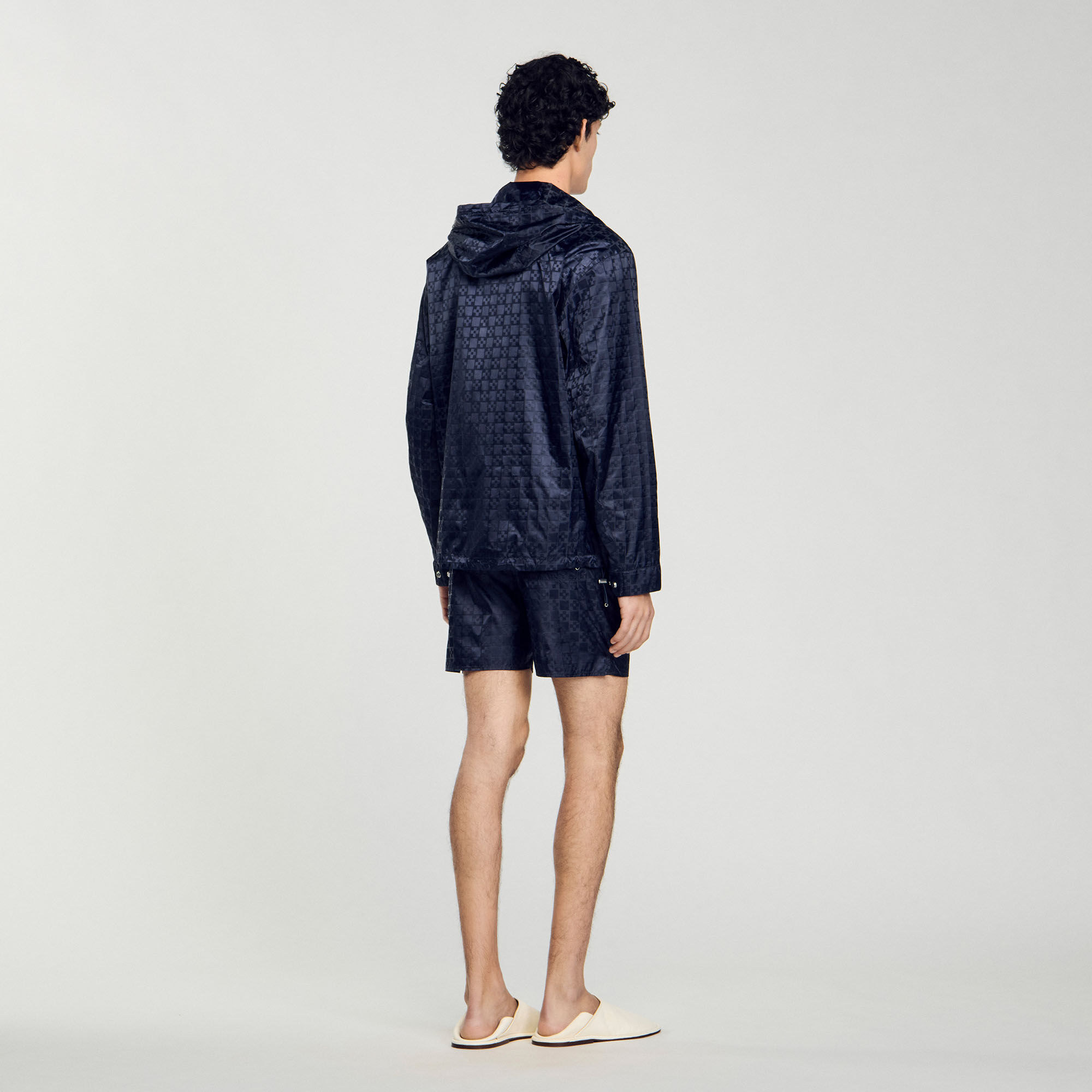 Blouson en nylon Square Cross