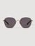 Lunettes de soleil en métal