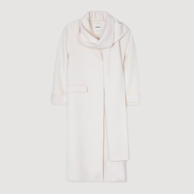 Manteau oversize en laine