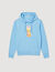 Sweat à capuche imprimé lapin