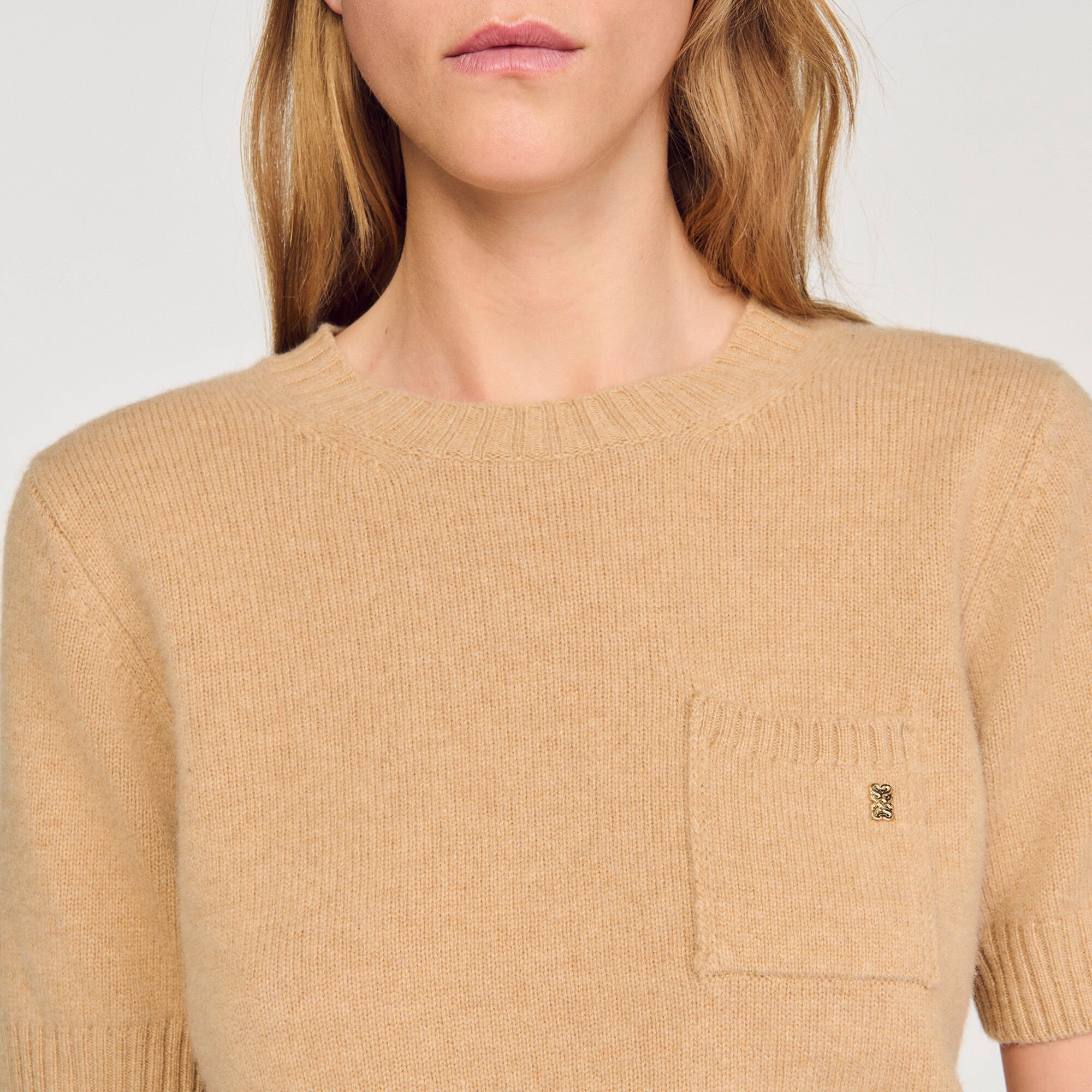 Pull à manches courtes