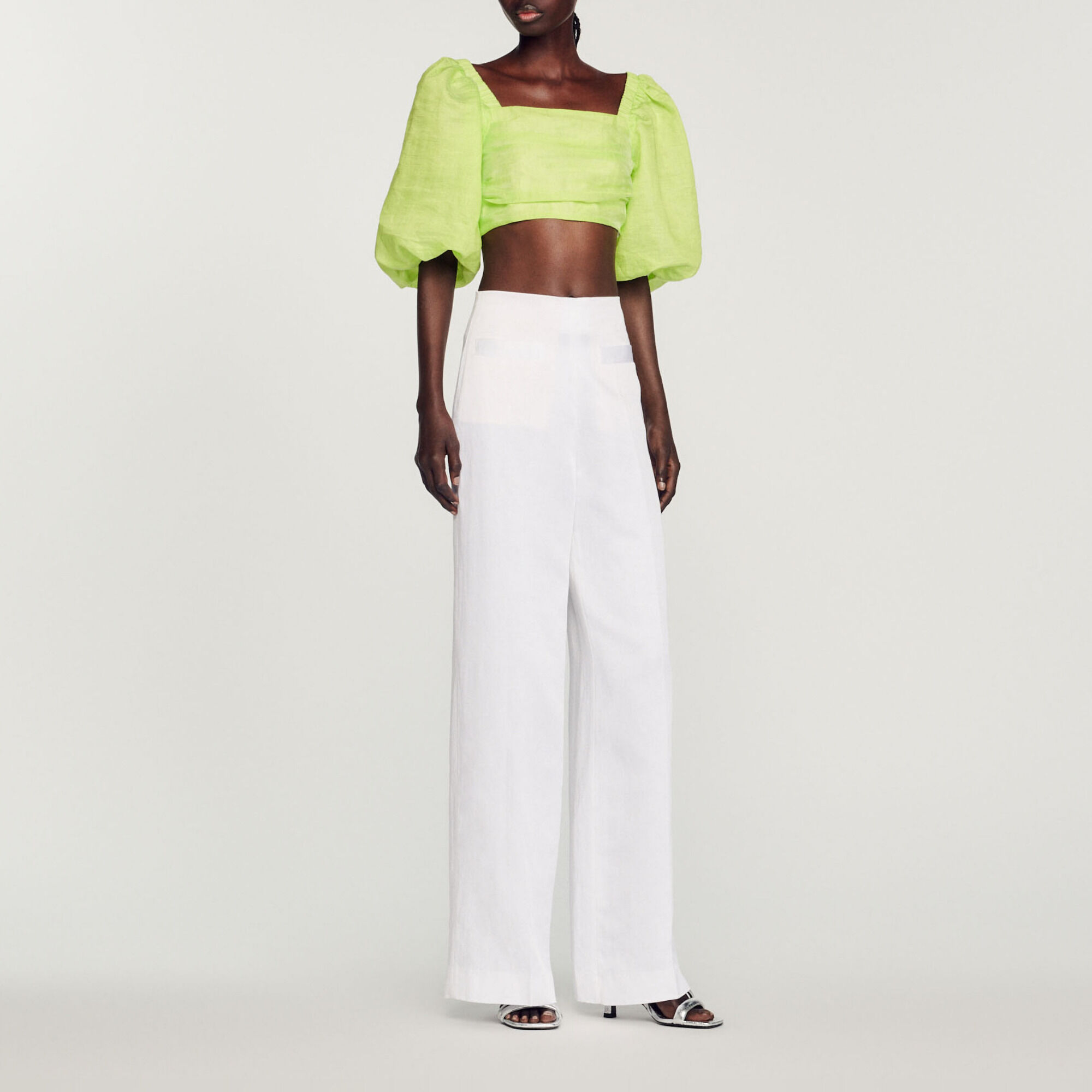 Pantalon de costume large