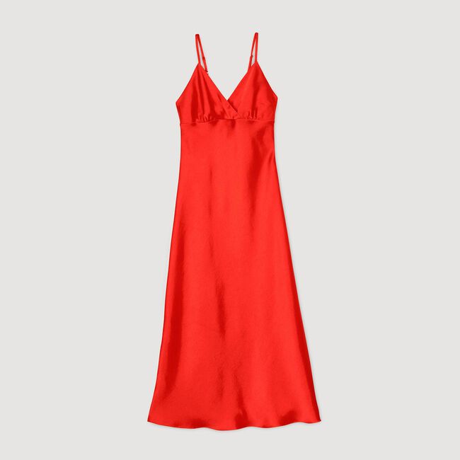 Robe fluide à bretelles