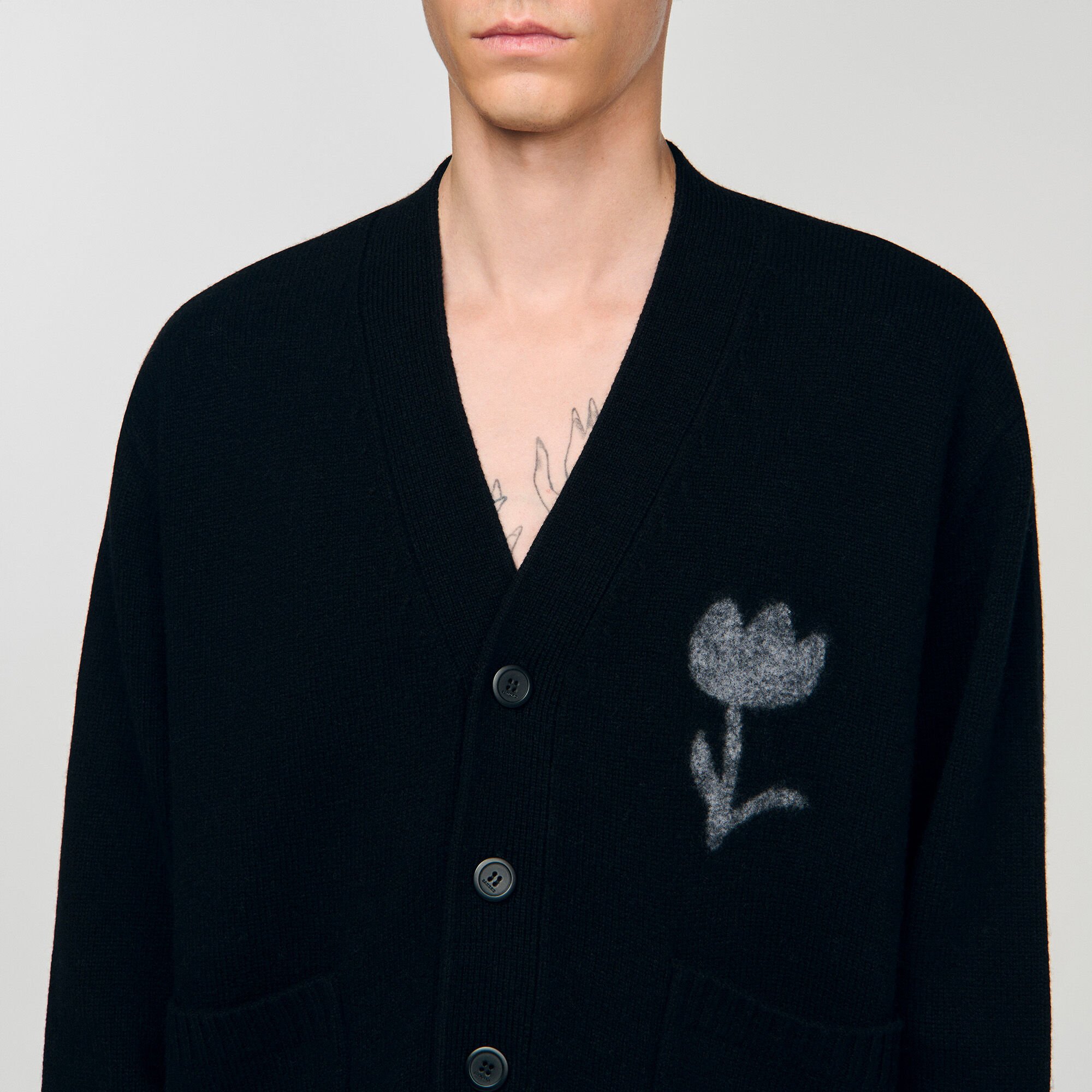 Cardigan fleur