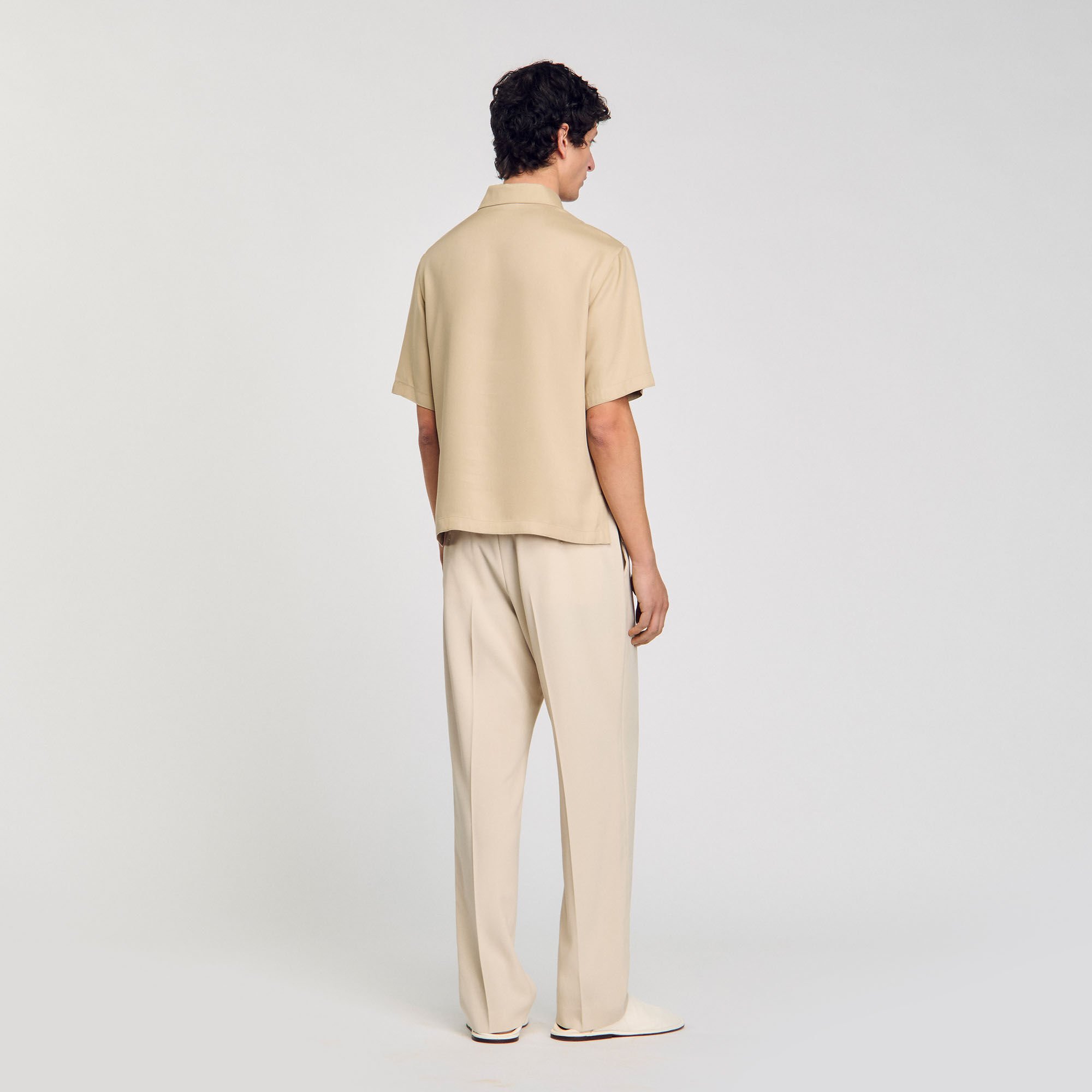 Polo à col zippé 
