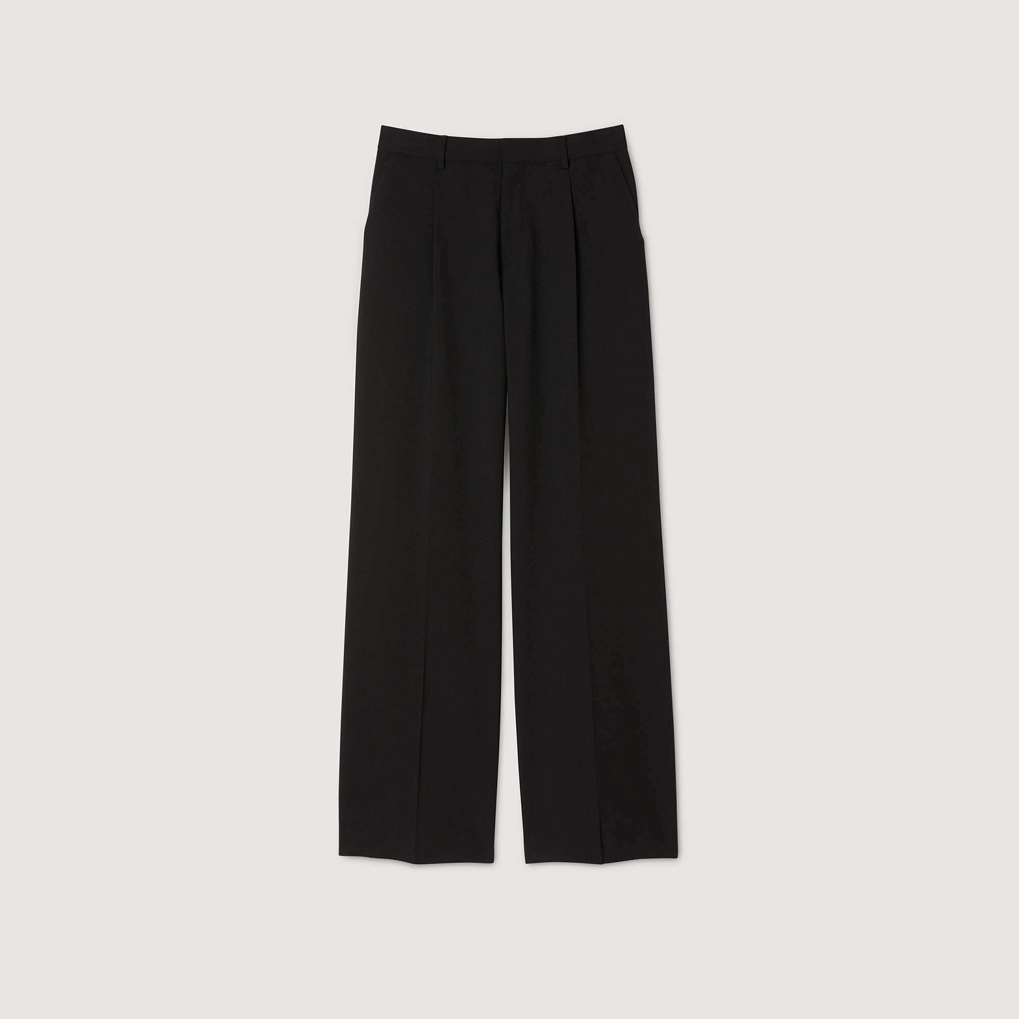 Pantalon  large à pli 