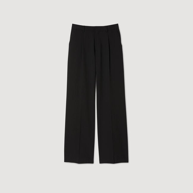 Pantalon  large à pli 