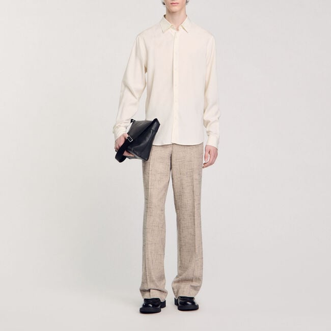 Chemise fluide à manches longues 