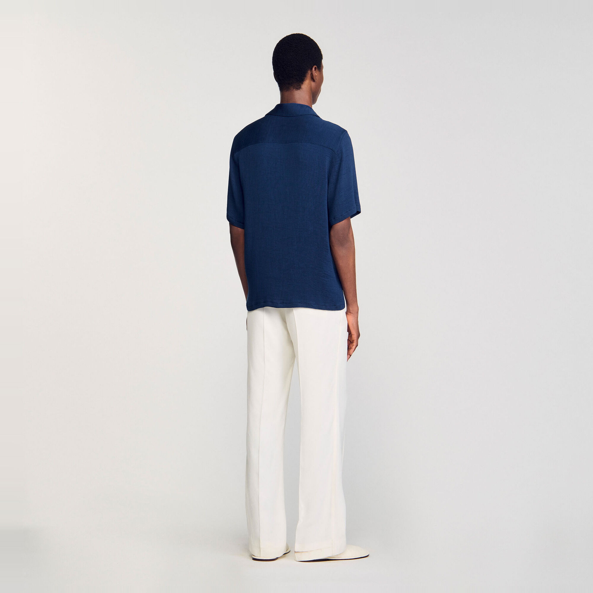Chemise pliss&eacute;e