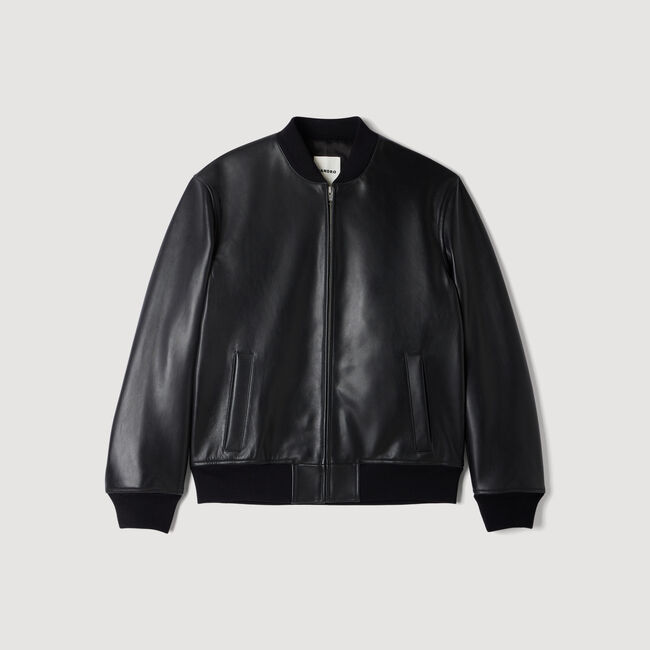 Blouson en cuir