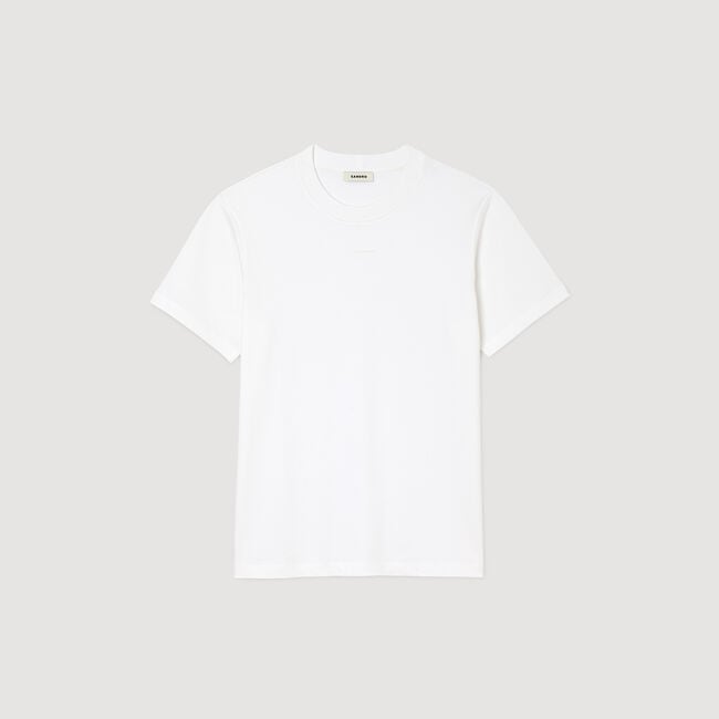 T-shirt en coton à logo