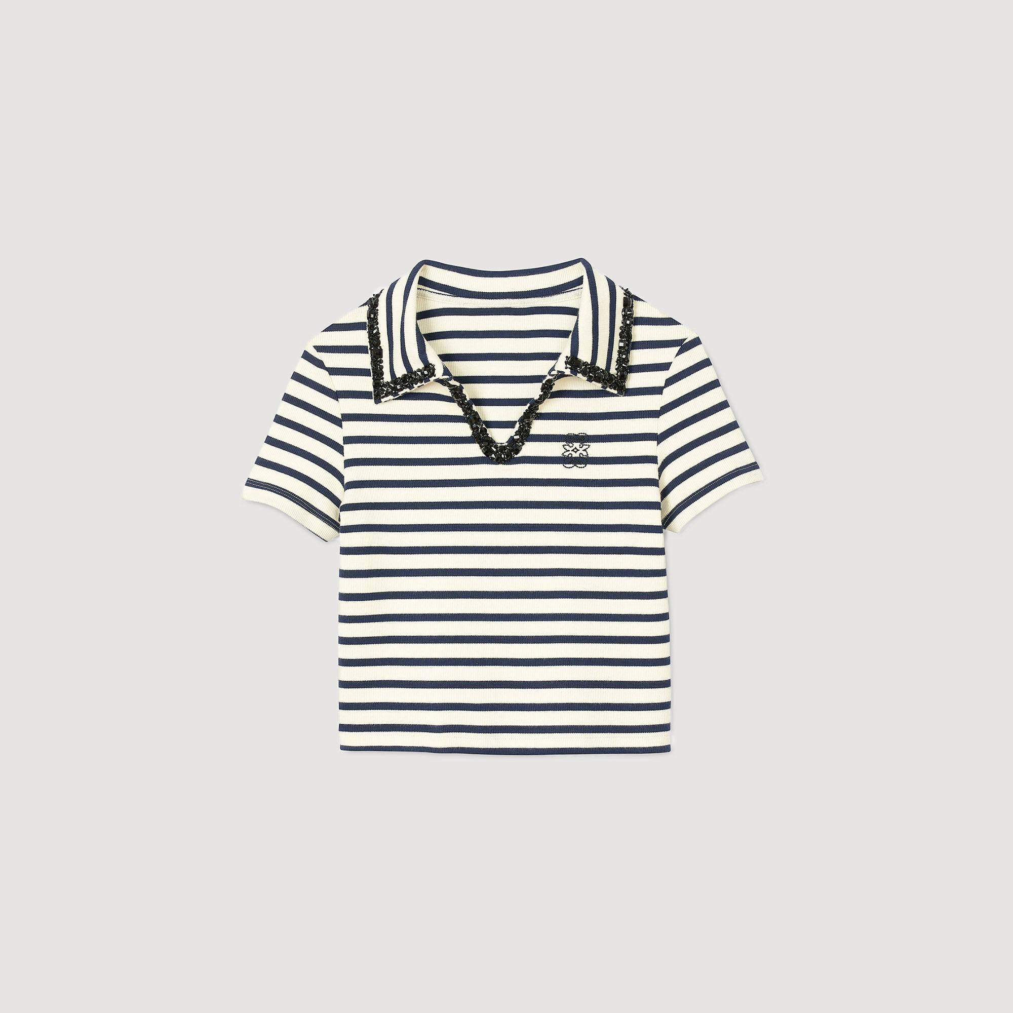 Polo à rayures