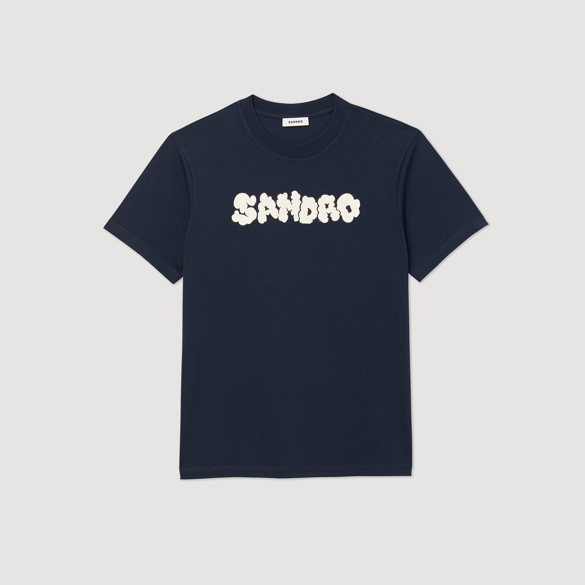 T-shirt broderie Sandro