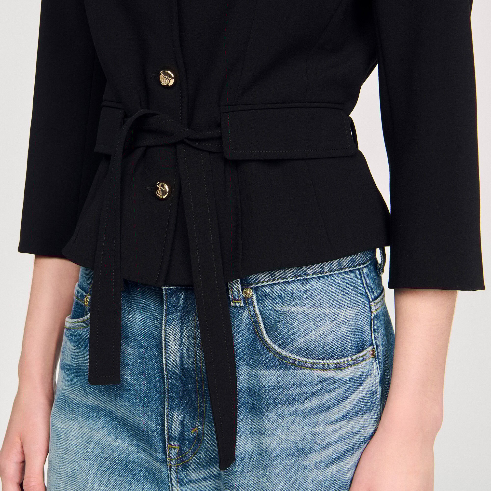 Veste courte de tailleur 