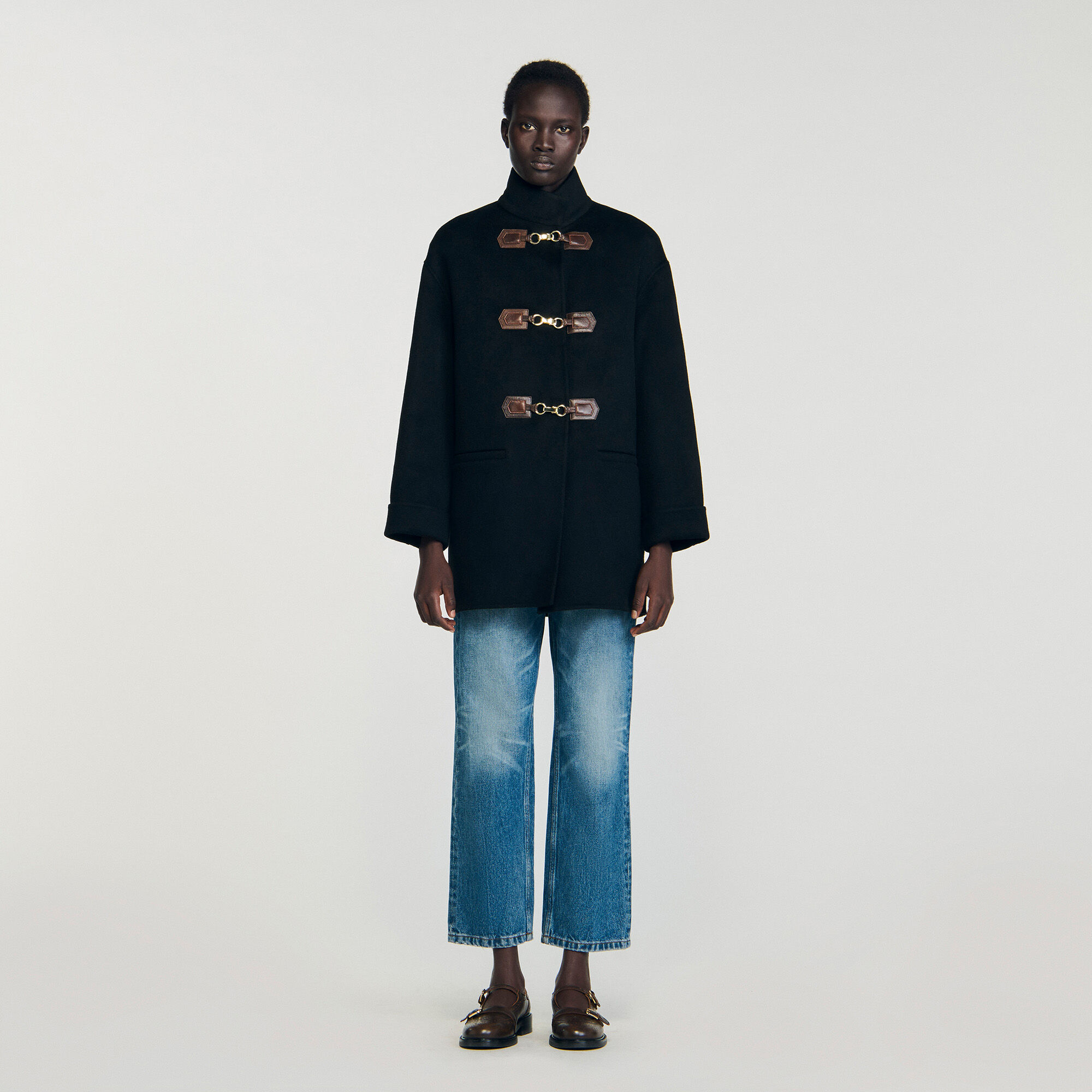 Manteau caban oversize