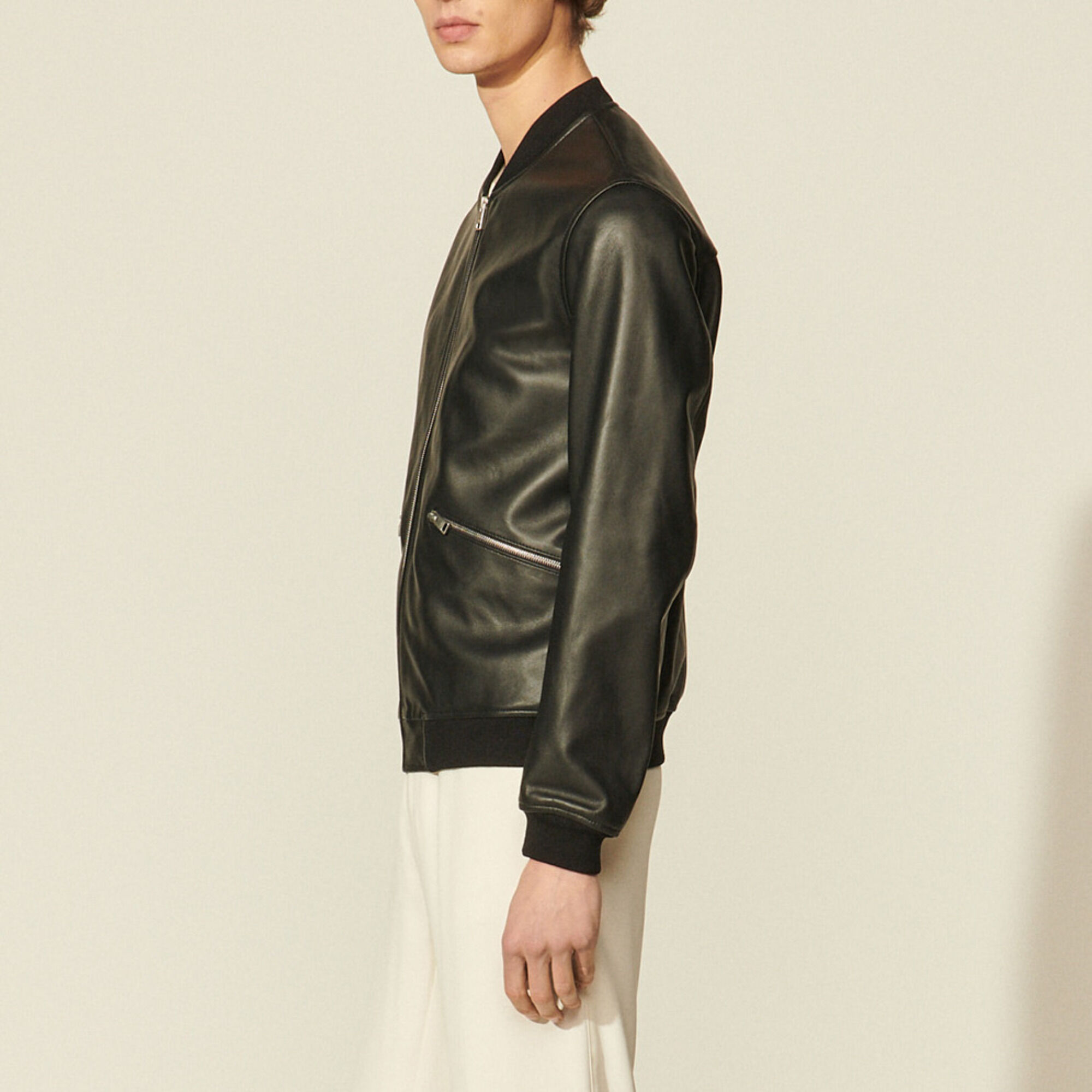 Blouson en cuir