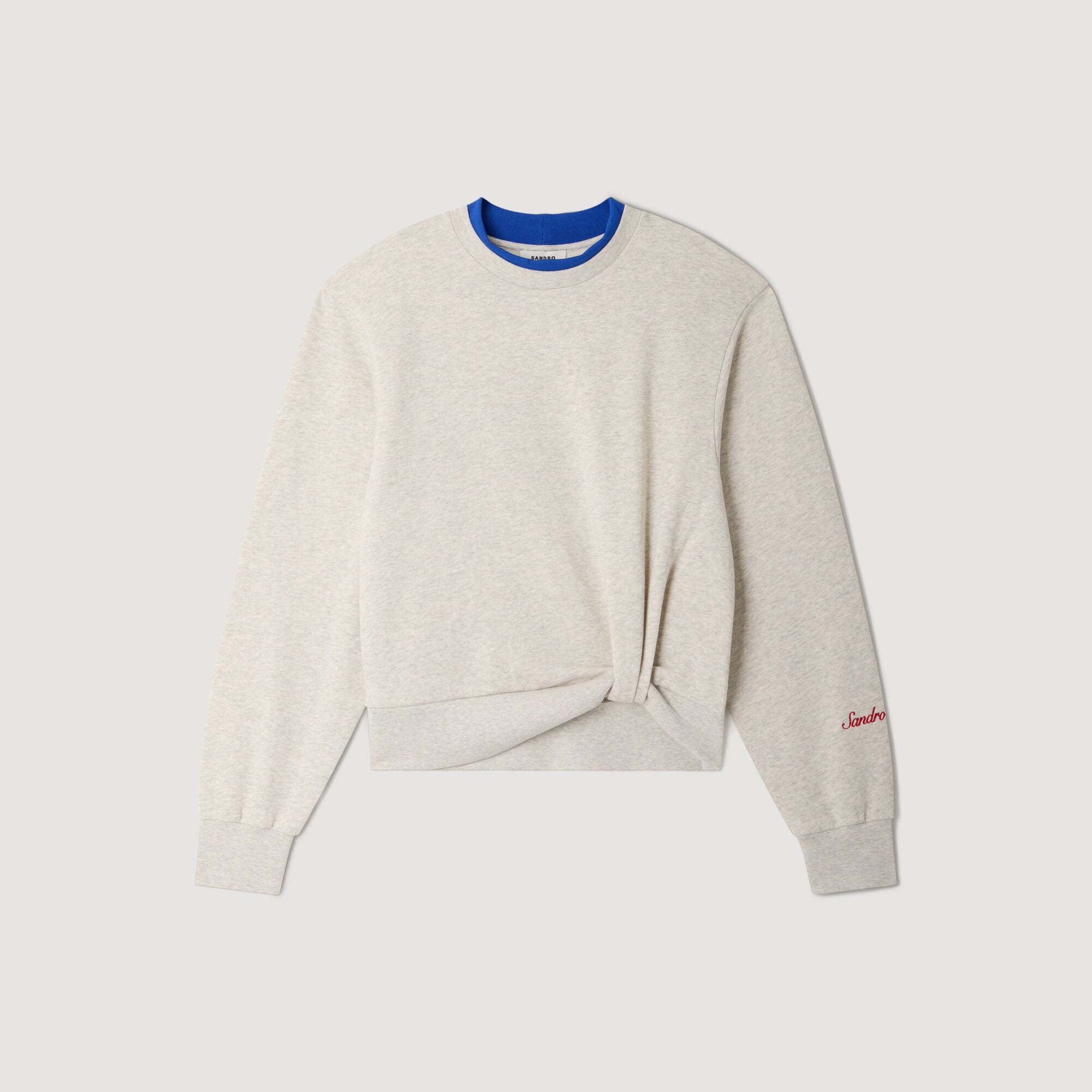 Sweatshirt 2 en 1 - Femme | Sandro Paris