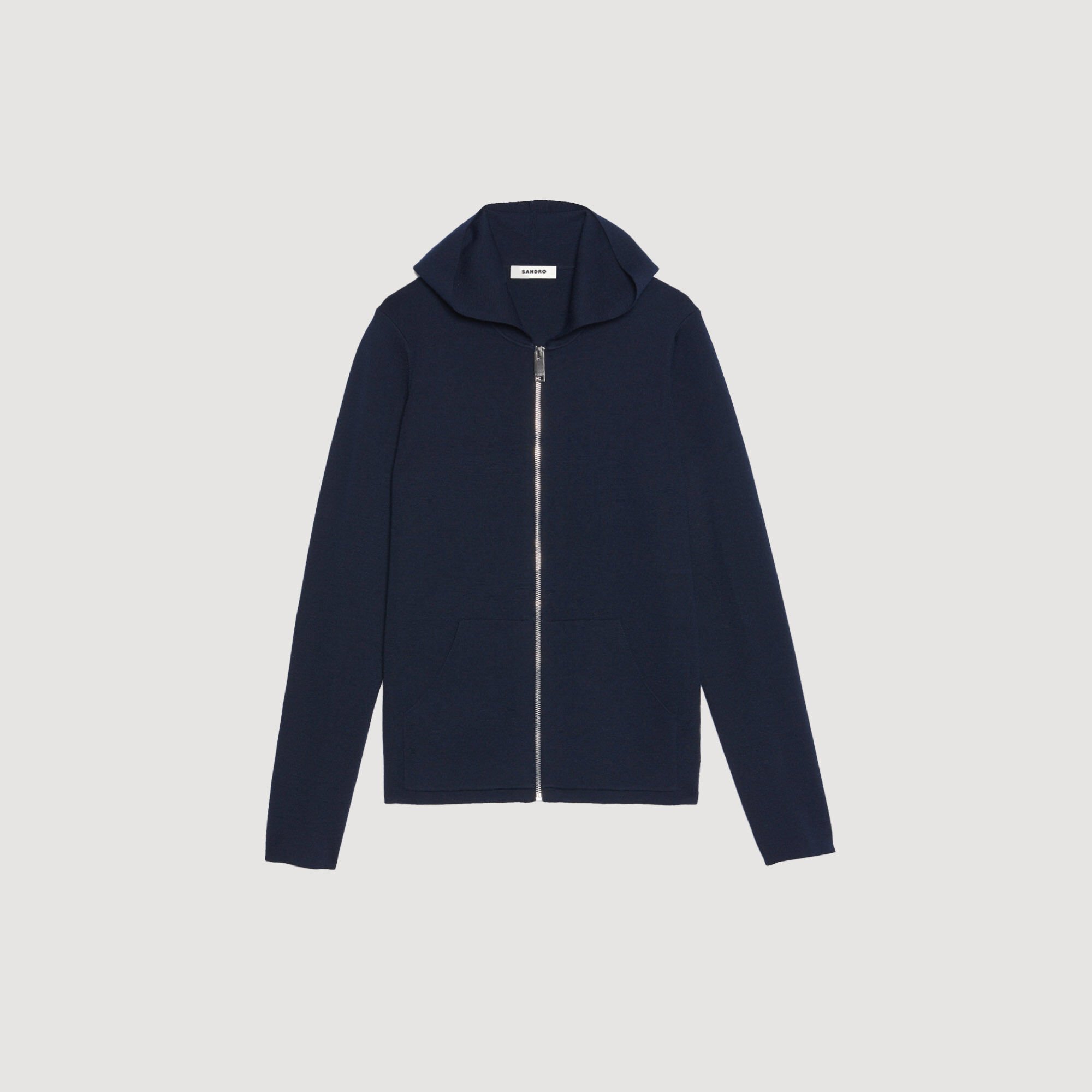 Gilet zippé avec capuche