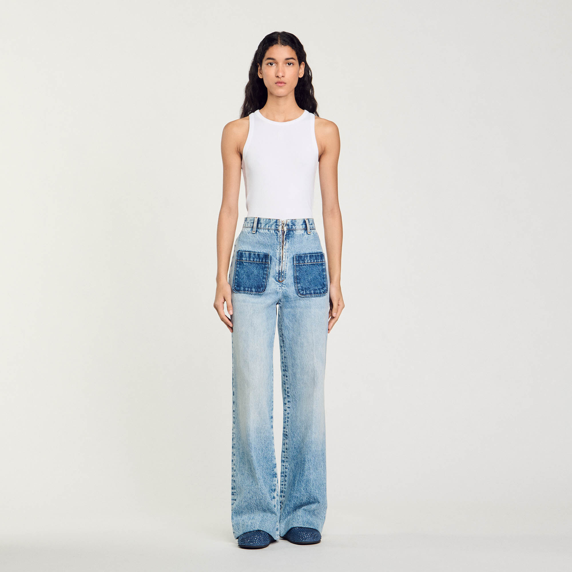 Jean taille haute