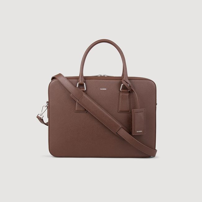 Briefcase en cuir reconstitué
