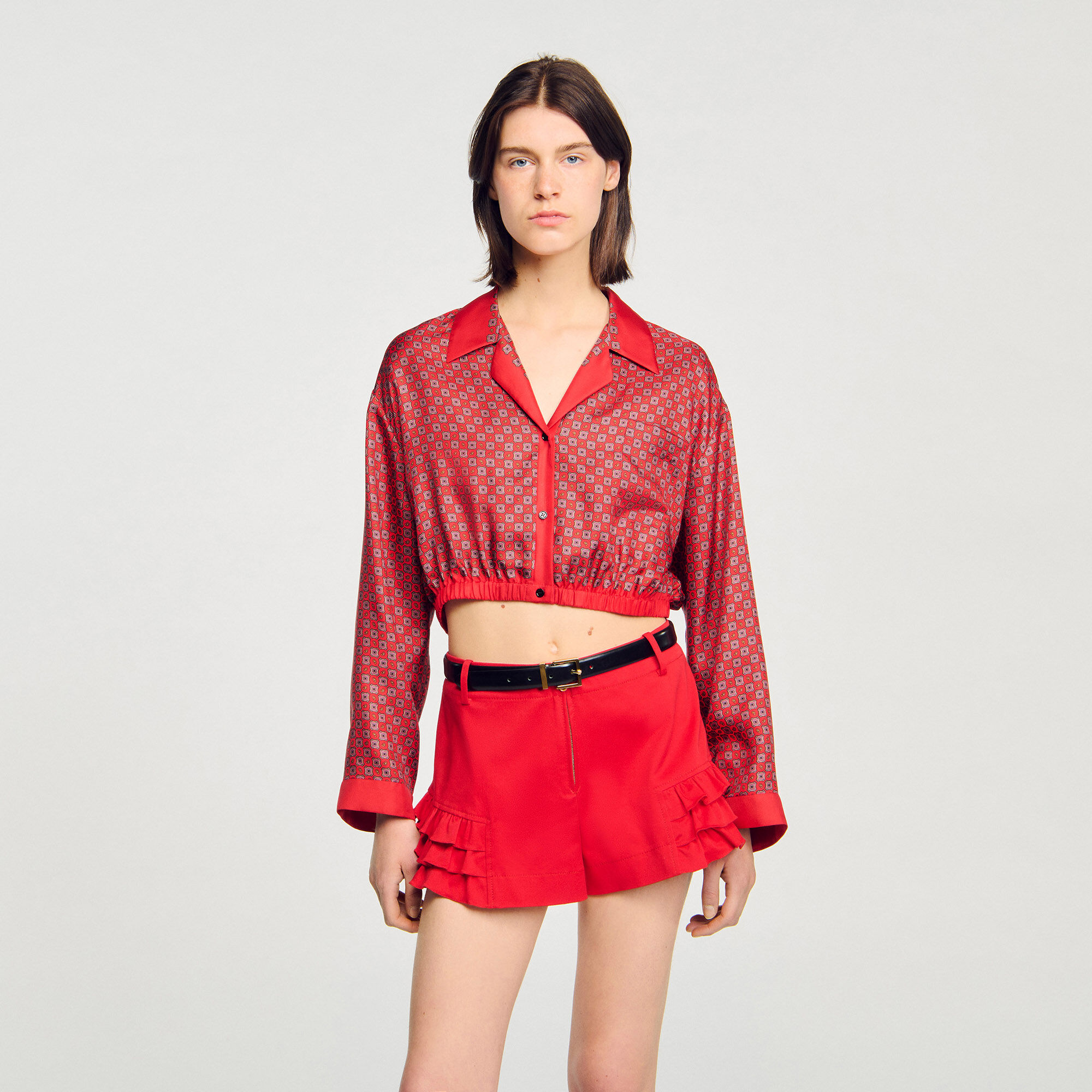 Chemise imprimé foulard