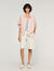 Blouson en coton et lin