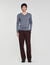 Pull en laine col V