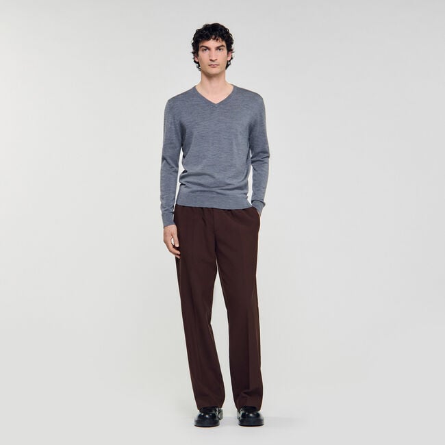 Pull en laine fine