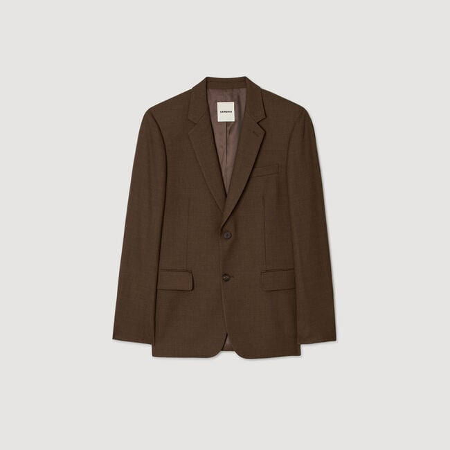 Veste de costume en laine