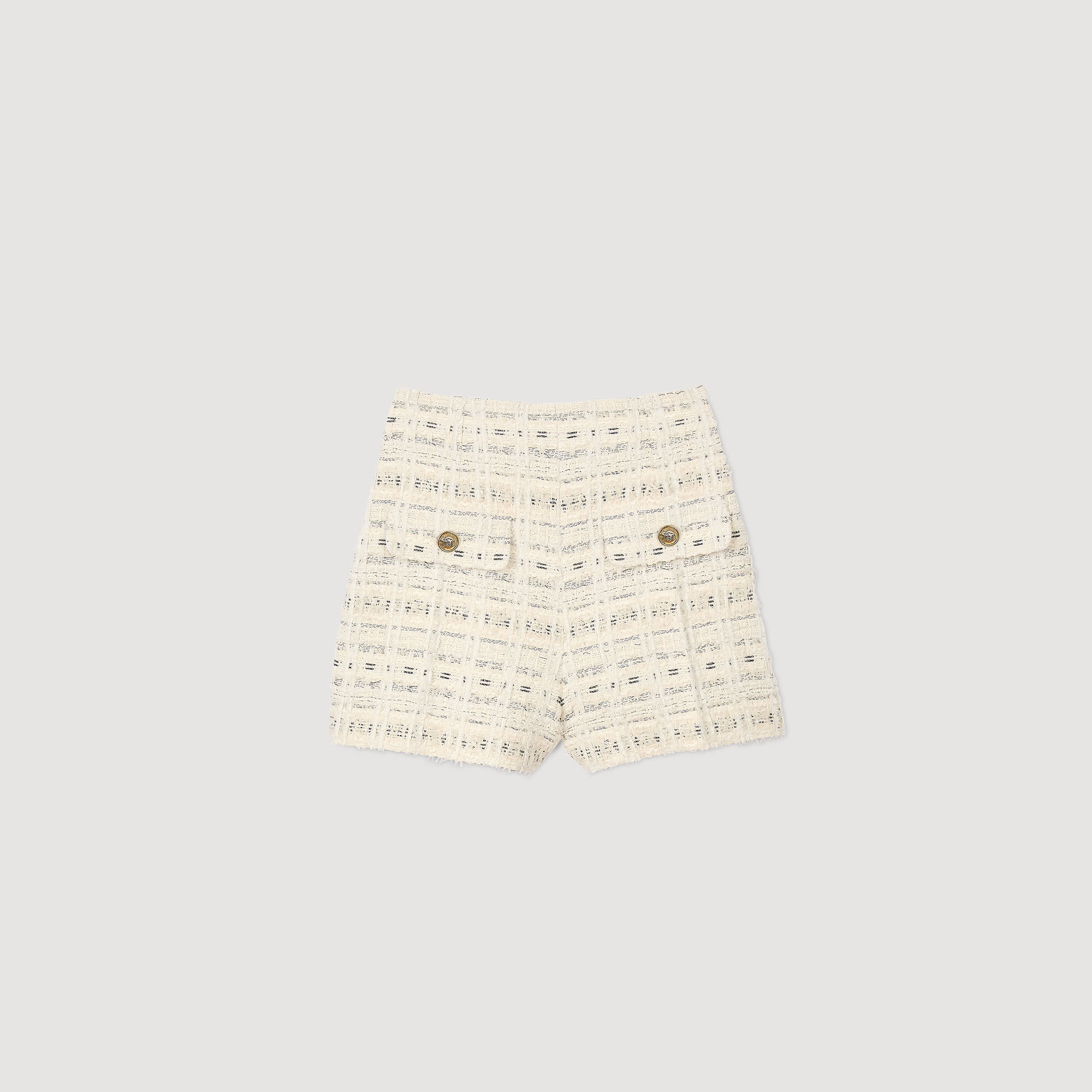 Short en tweed fantaisie