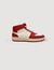 Sneakers montantes en cuir